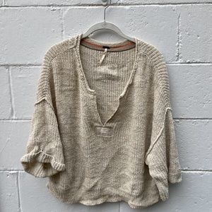 Free People Ivory Sweater